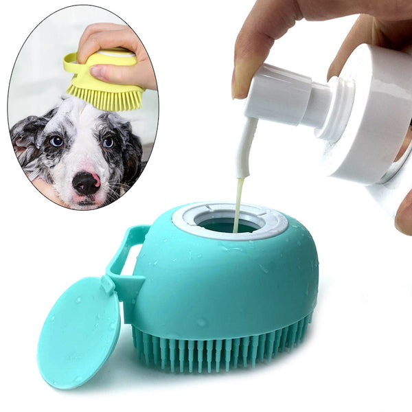 Pet Massage Bath Brush - Little Home Hacks