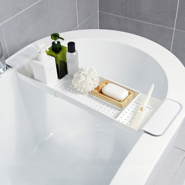 Extendable Bathtub Tray